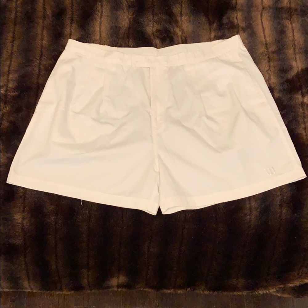 Wilson White Tennis Shorts 38W
